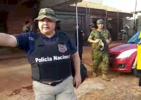 Policiais paraguaios fazem batida em casa errada e suspeito foge