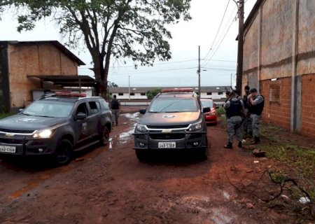 Choque apreende grande quantidade de droga na Capital e prende trio
