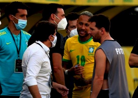Brasil X Argentina: Delegados da ANVISA entram em campo e suspende jogo