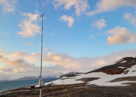 Estação meteorológica automática é reativada na Antártica com apoio do INMET