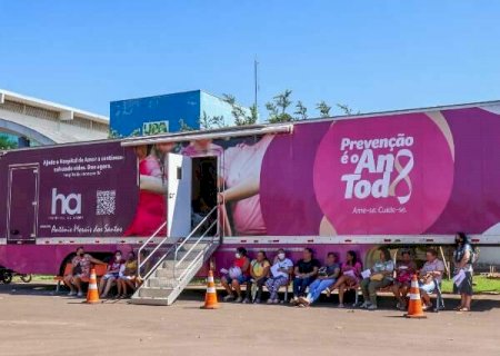 Carreta oferece exames gratuitos de mamografia: &ldquo;aqui &eacute; muito tranquilo&rdquo;