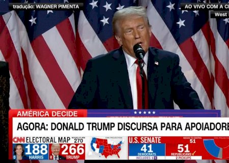 “Teremos uma era de ouro', diz Trump ao se declarar vitorioso