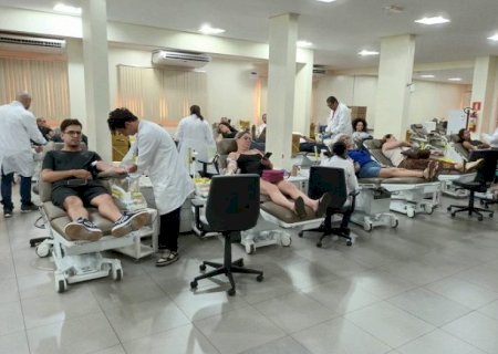 Hemosul supera meta de doações no Dia D