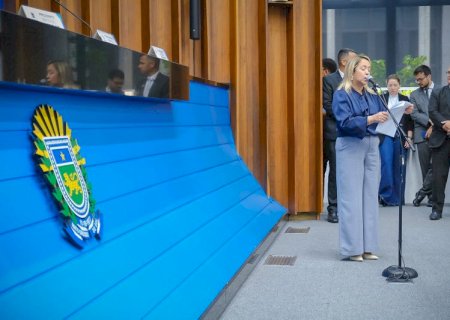 Lia Nogueira solicita ligação de energia elétrica para garantir o funcionamento da feira de empreendedorismo em Caarapó
