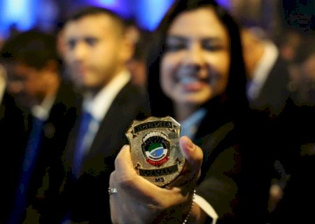 Governo forma 447 novos policiais civis para reforçar a segurança pública de MS
