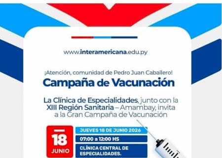 Universidade Interamericana e XIII Região Sanitária farão mutirão de vacinação