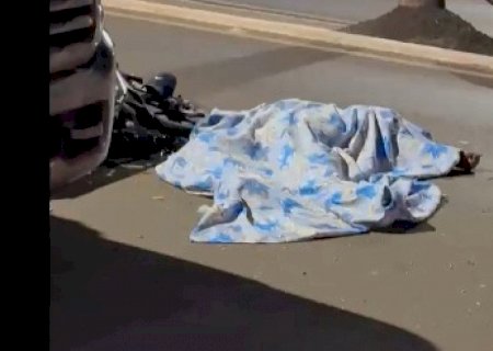 Motociclista morre após colisão com caminhão em avenida de Deodápolis