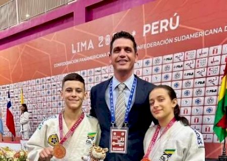 Atletas de MS conquistam ouro e bronze no Sul-Americano Cadete de Jud&ocirc;