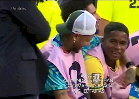 Jogo Falado flagra conversa de Endrick com Neymar: "Se pudesse, eu entrava"; veja vídeo