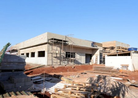 Obra da sede do Samu em Dourados chega a 60% e será entregue no fim do ano