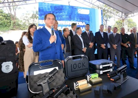 Com atuação de Coronel David, Riedel realiza maior entrega de viaturas da história e reforça segurança nos 79 municípios de MS