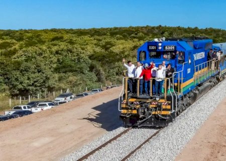 Ferrovia Transnordestina, entre CE e PI, atinge 82% de obra concluída