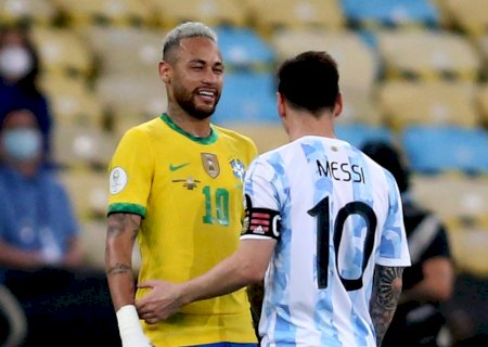 "Obrigado por me fazer amar ainda mais o futebol": Neymar publica texto para Lionel Messi
