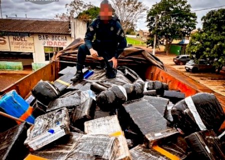 Carreta com 2,5 toneladas de maconha &eacute; descoberta em meio &agrave; carga de couro