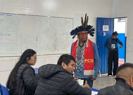 Candidato ao governo de MS, ind&iacute;gena diz estar feliz com a escolha democr&aacute;tica